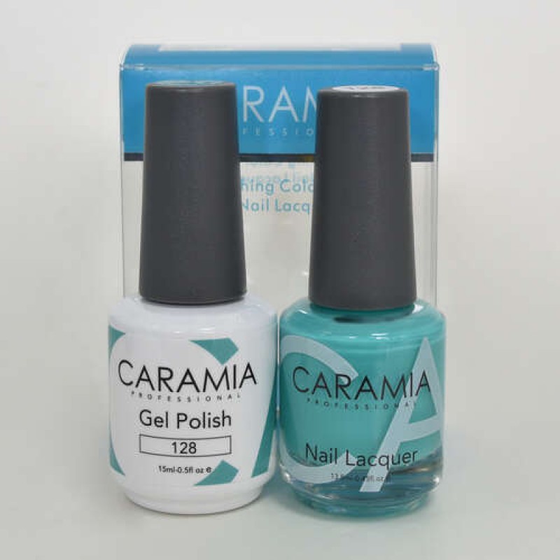 #128 Caramia Gel Polish & Nail Lacquer 0.5oz